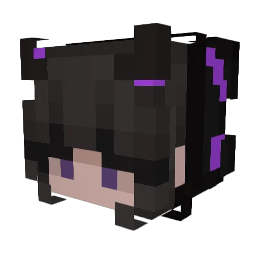 taphyi Minecraft avatar head, 3D render