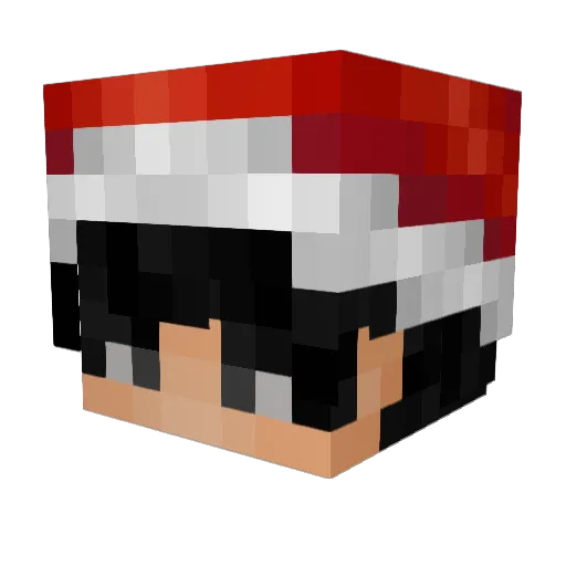 tapioka1129 Minecraft avatar head, 3D render