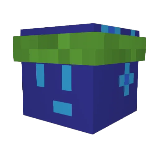 tapop20 Minecraft avatar head, 3D render