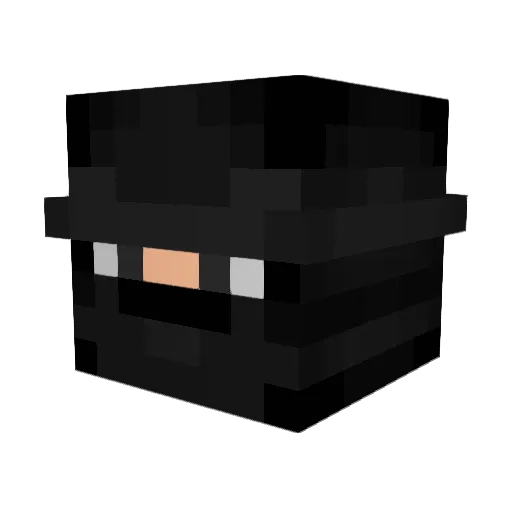 tapper163 Minecraft avatar head, 3D render