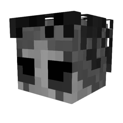 tapsa666 Minecraft avatar head, 3D render