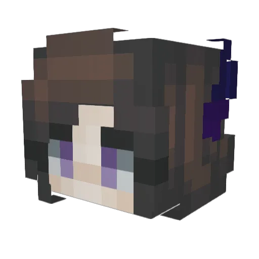 taraith Minecraft avatar head, 3D render