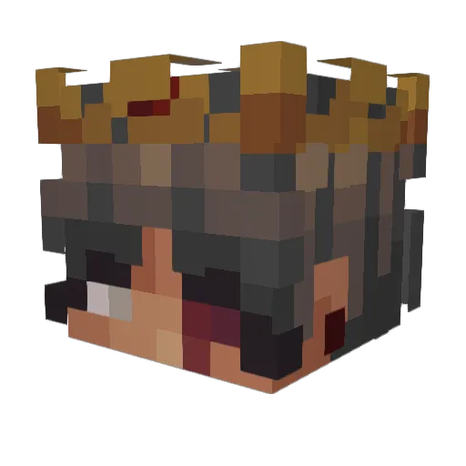 tarakan2003 Minecraft avatar head, 3D render