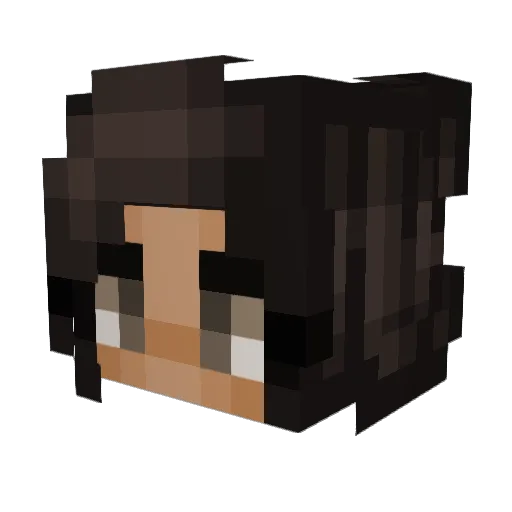 tarauzelac Minecraft avatar head, 3D render