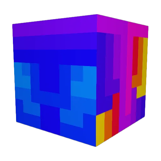 tarazeroc Minecraft avatar head, 3D render