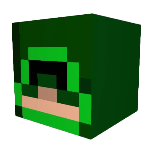 tardis1997 Minecraft avatar head, 3D render