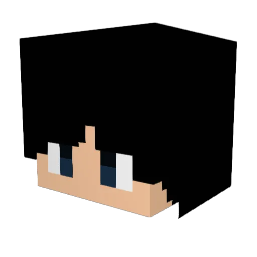 tarik109 Minecraft avatar head, 3D render