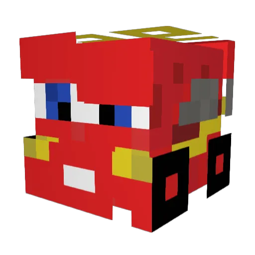 tarikISgoat Minecraft avatar head, 3D render