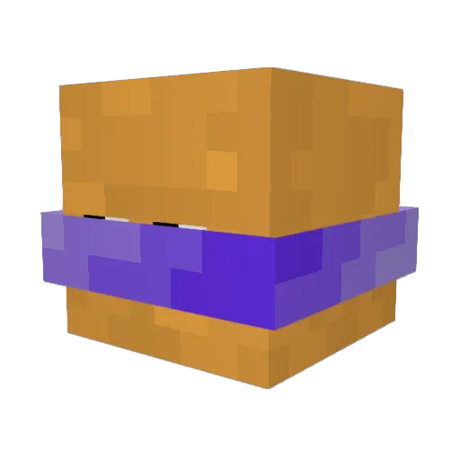 tarka2010 Minecraft avatar head, 3D render