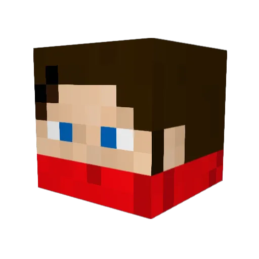tarlord Minecraft avatar head, 3D render