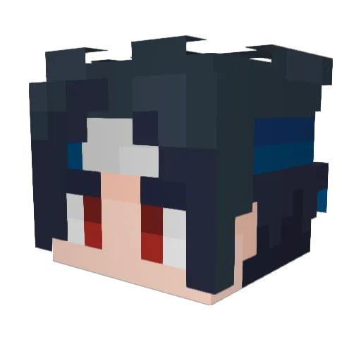tarmckinney Minecraft avatar head, 3D render