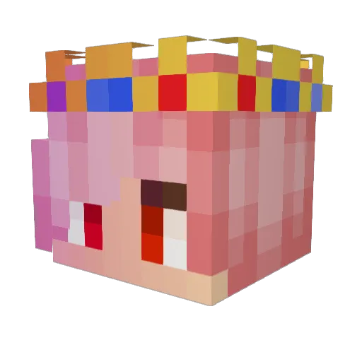 taroden4552 Minecraft avatar head, 3D render