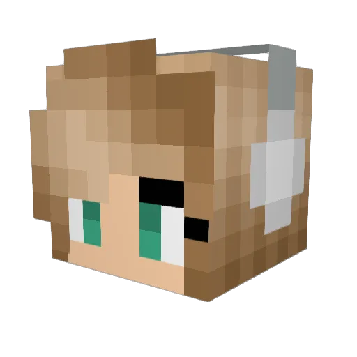 tarsylo Minecraft avatar head, 3D render