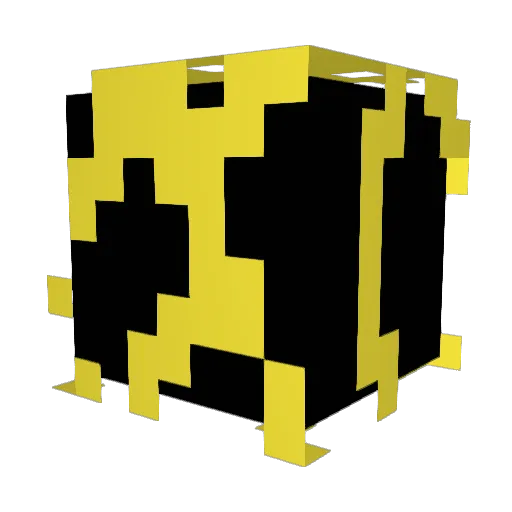tart76 Minecraft avatar head, 3D render