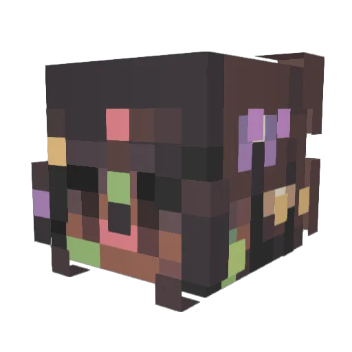tartiish Minecraft avatar head, 3D render