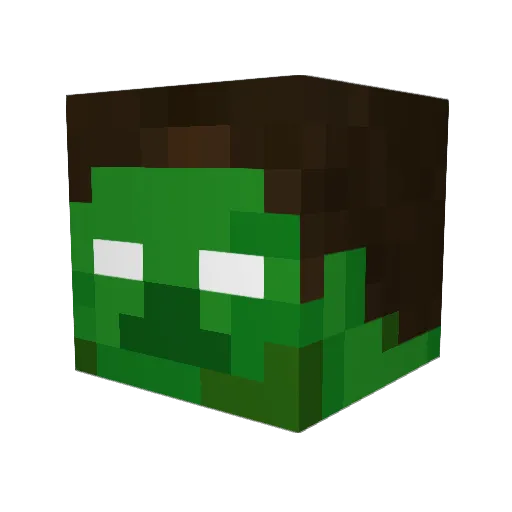 tarutaru0512 Minecraft avatar head, 3D render