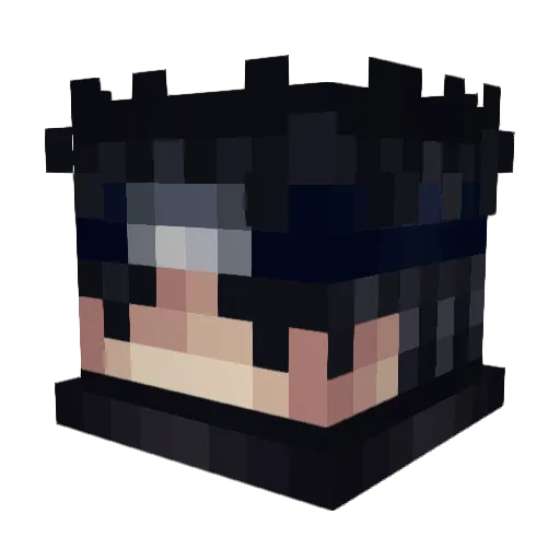 tarwidelghetto Minecraft avatar head, 3D render