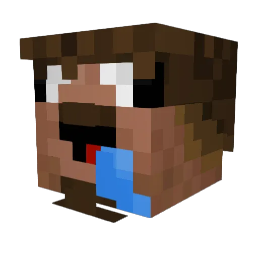 taryeet69 Minecraft avatar head, 3D render