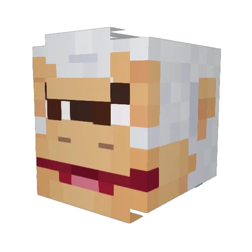 tarynmckenzie Minecraft avatar head, 3D render