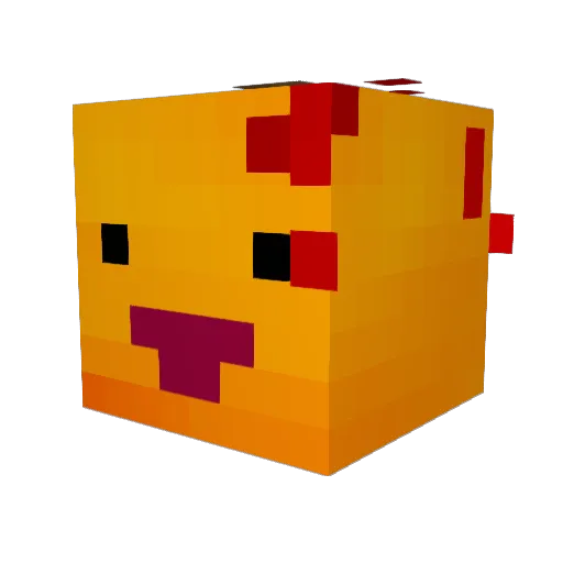 tarzanmexican Minecraft avatar head, 3D render