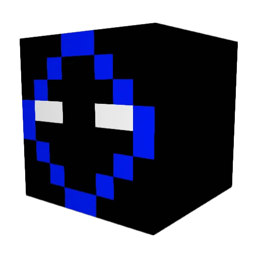 tasman03 Minecraft avatar head, 3D render