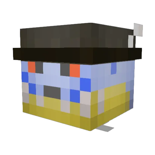 tasmaniantiger11 Minecraft avatar head, 3D render