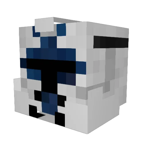 tassu1234 Minecraft avatar head, 3D render