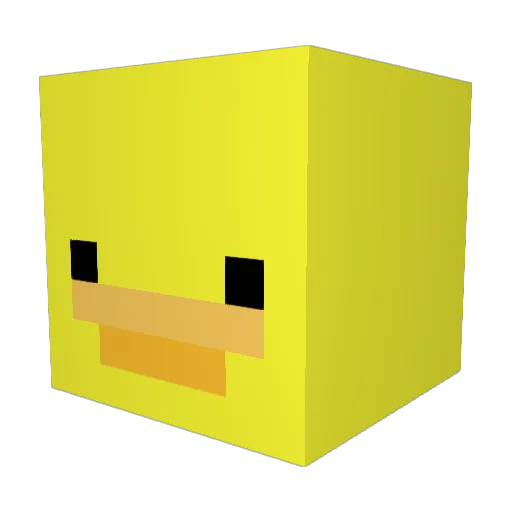 tassypal Minecraft avatar head, 3D render