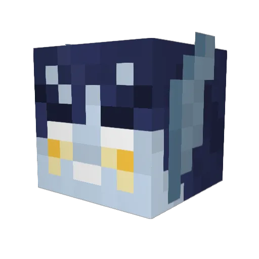 tastyorange112 Minecraft avatar head, 3D render