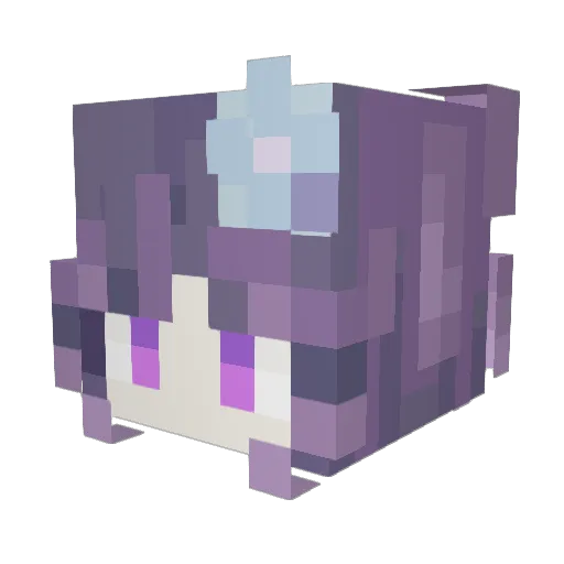 tastysnow596477 Minecraft avatar head, 3D render