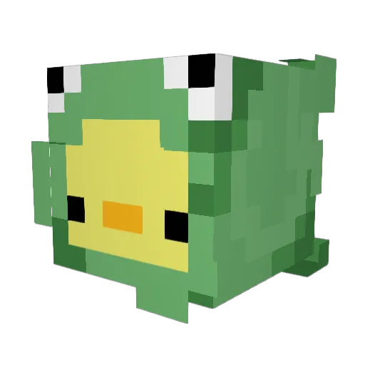 tatooom1 Minecraft avatar head, 3D render
