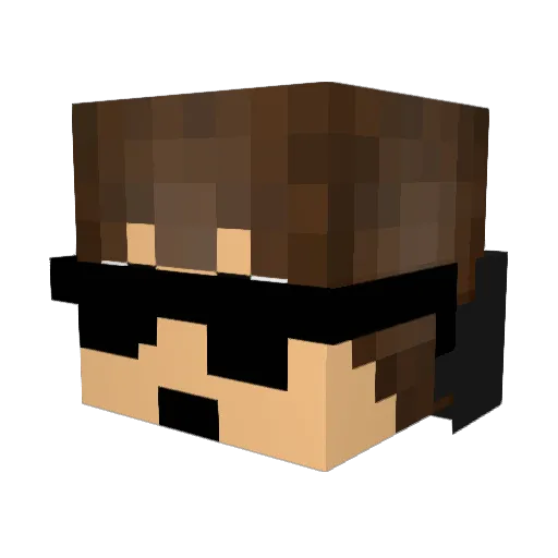 tatrafan99 Minecraft avatar head, 3D render