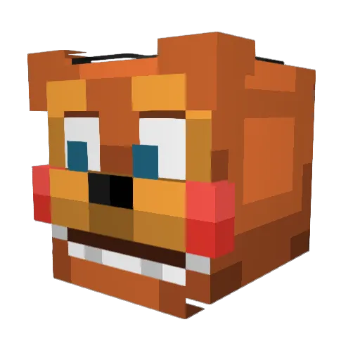 tatsuma_ Minecraft avatar head, 3D render