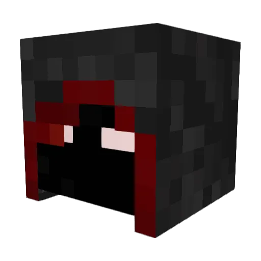 tatsutatsu Minecraft avatar head, 3D render