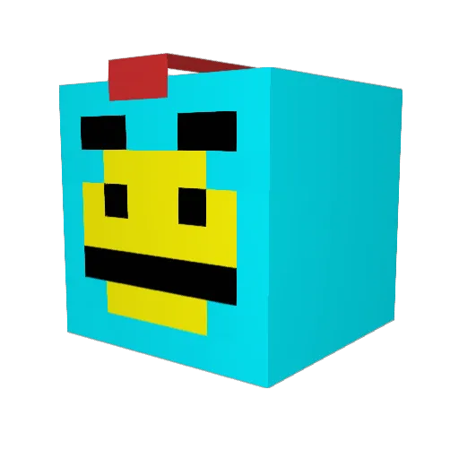 tattyan_OH Minecraft avatar head, 3D render