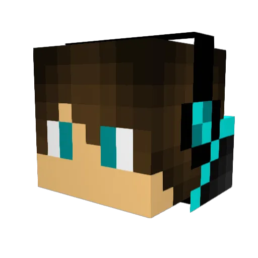tatu4698 Minecraft avatar head, 3D render