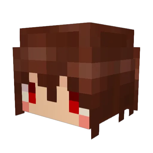 tatumi00 Minecraft avatar head, 3D render