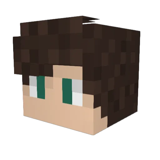 tatur88 Minecraft avatar head, 3D render