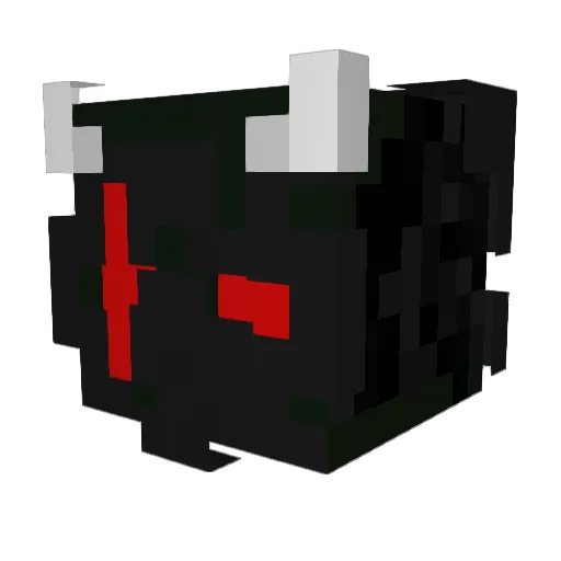 tauraamui Minecraft avatar head, 3D render