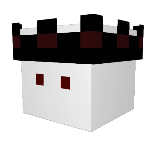 taviiin Minecraft avatar head, 3D render