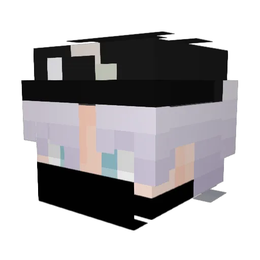 tavin1vs Minecraft avatar head, 3D render