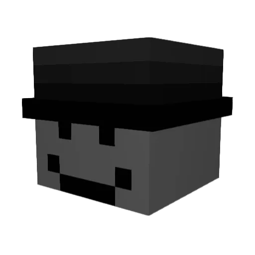 tavirl Minecraft avatar head, 3D render