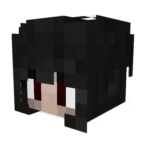 tavo1ga Minecraft avatar head, 3D render