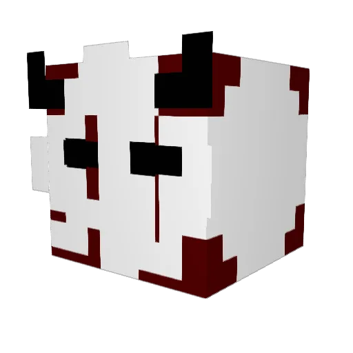 tavpower Minecraft avatar head, 3D render