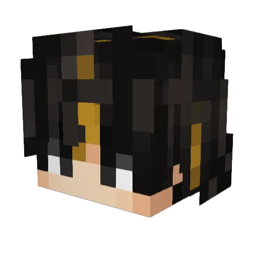 tawara_MCSR Minecraft avatar head, 3D render