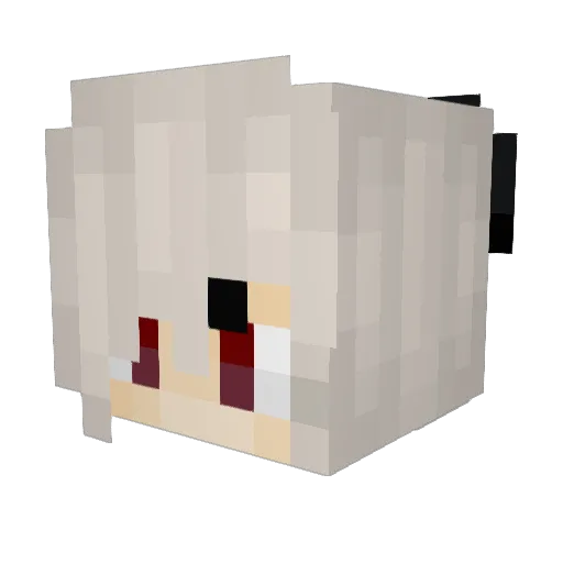 tawilatumr01 Minecraft avatar head, 3D render