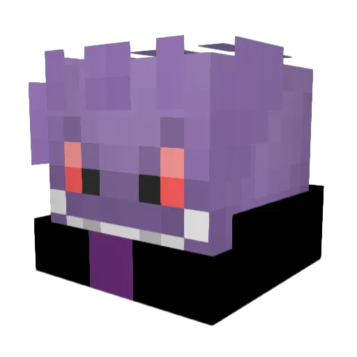 tay_savage Minecraft avatar head, 3D render