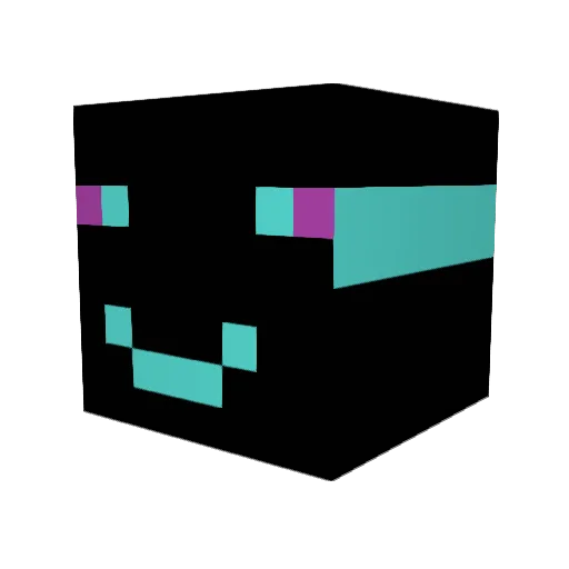 taydok Minecraft avatar head, 3D render