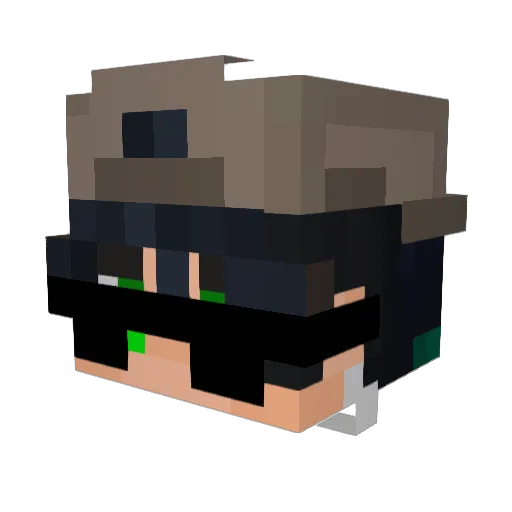 taye_0914 Minecraft avatar head, 3D render