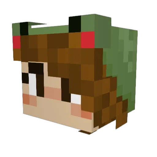 tayjay36 Minecraft avatar head, 3D render